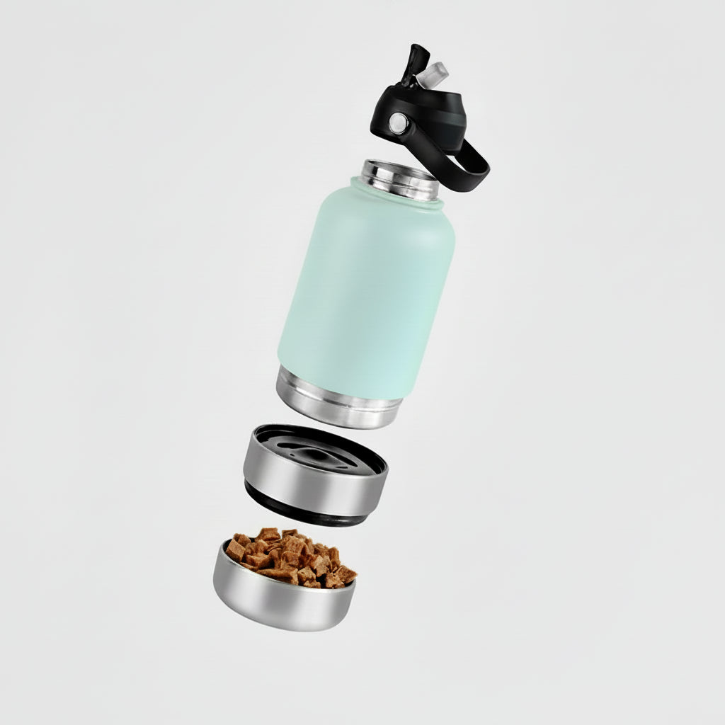 32Oz Portable 3 in 1 Pet Water Bottle