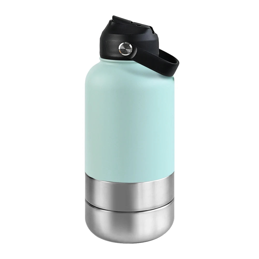 32Oz Portable 3 in 1 Pet Water Bottle