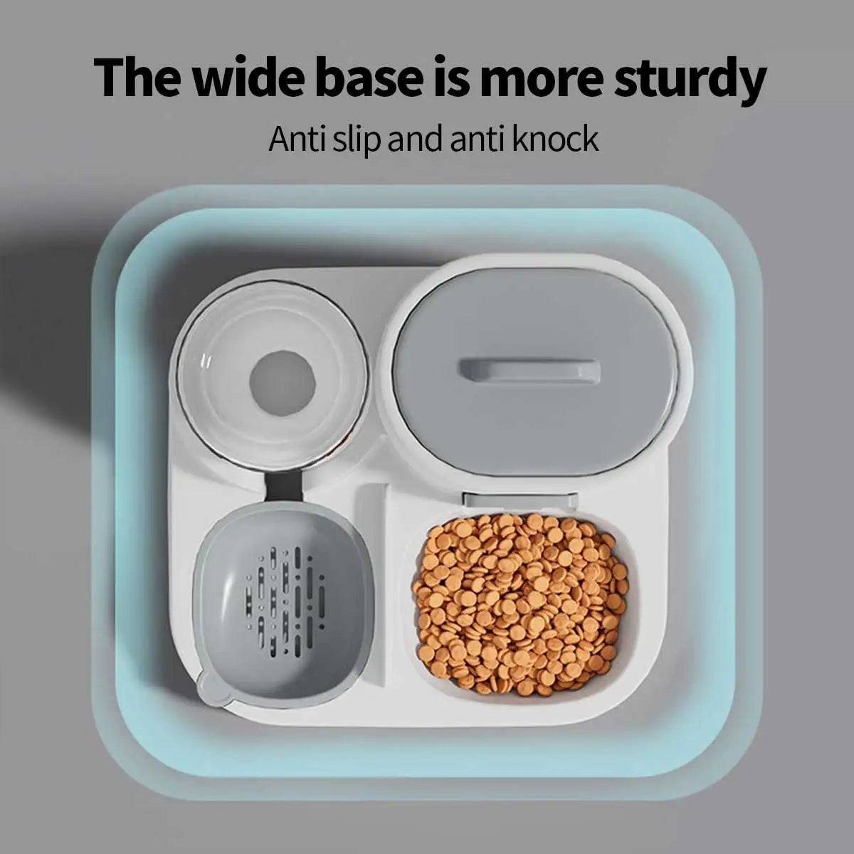 Dual-purpose Drinking and Feeding Unit