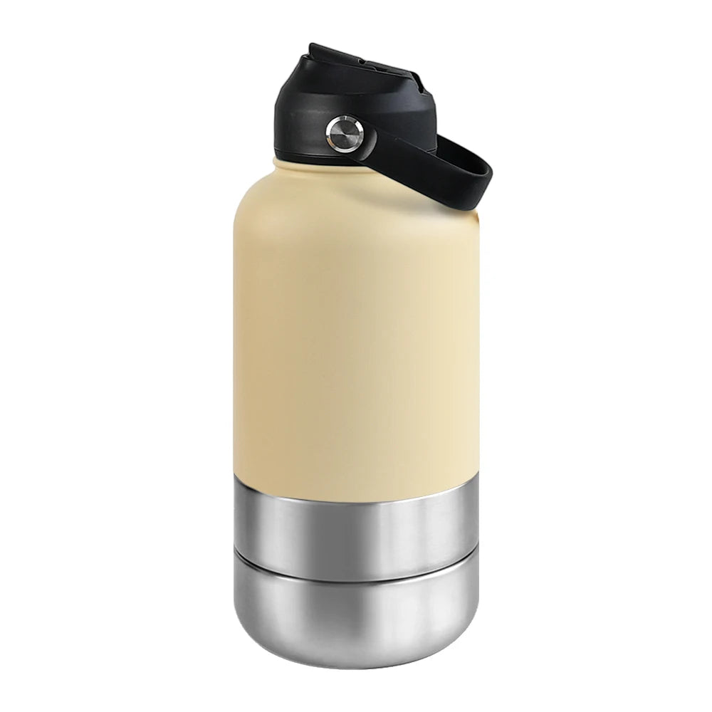 32Oz Portable 3 in 1 Pet Water Bottle