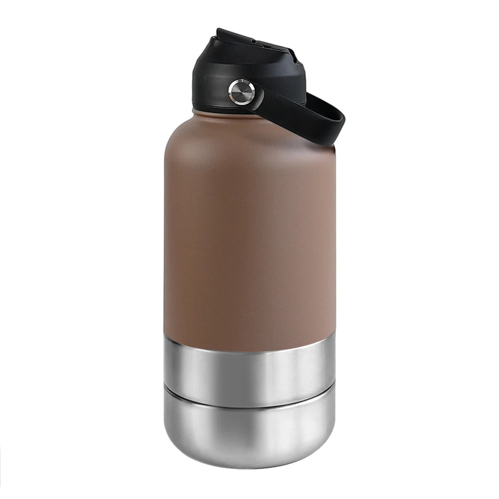 32Oz Portable 3 in 1 Pet Water Bottle