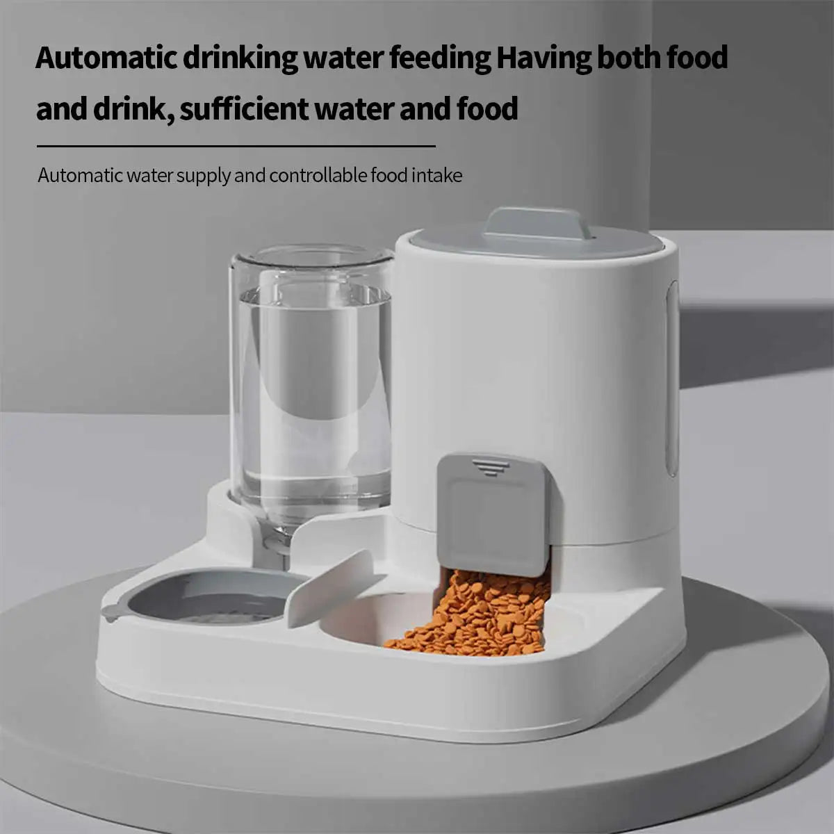 Dual-purpose Drinking and Feeding Unit