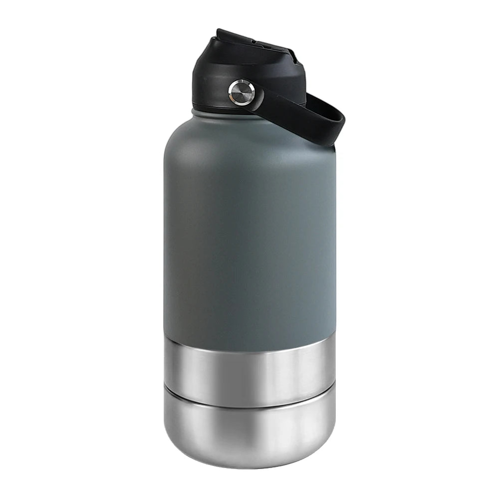 32Oz Portable 3 in 1 Pet Water Bottle