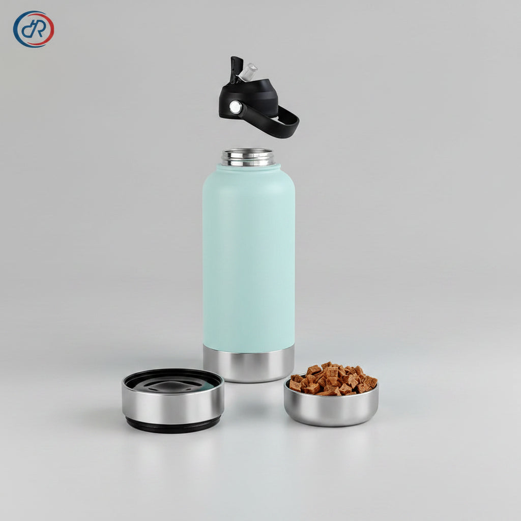 32Oz Portable 3 in 1 Pet Water Bottle