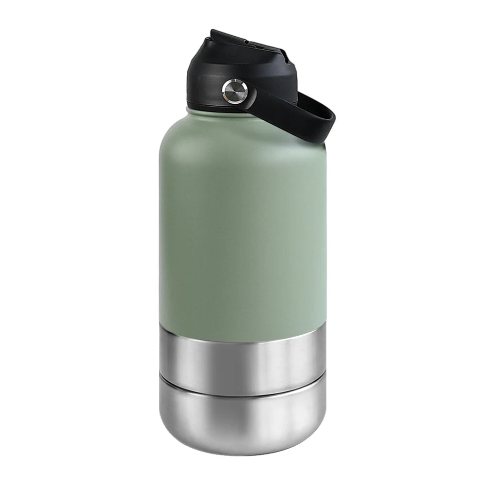 32Oz Portable 3 in 1 Pet Water Bottle