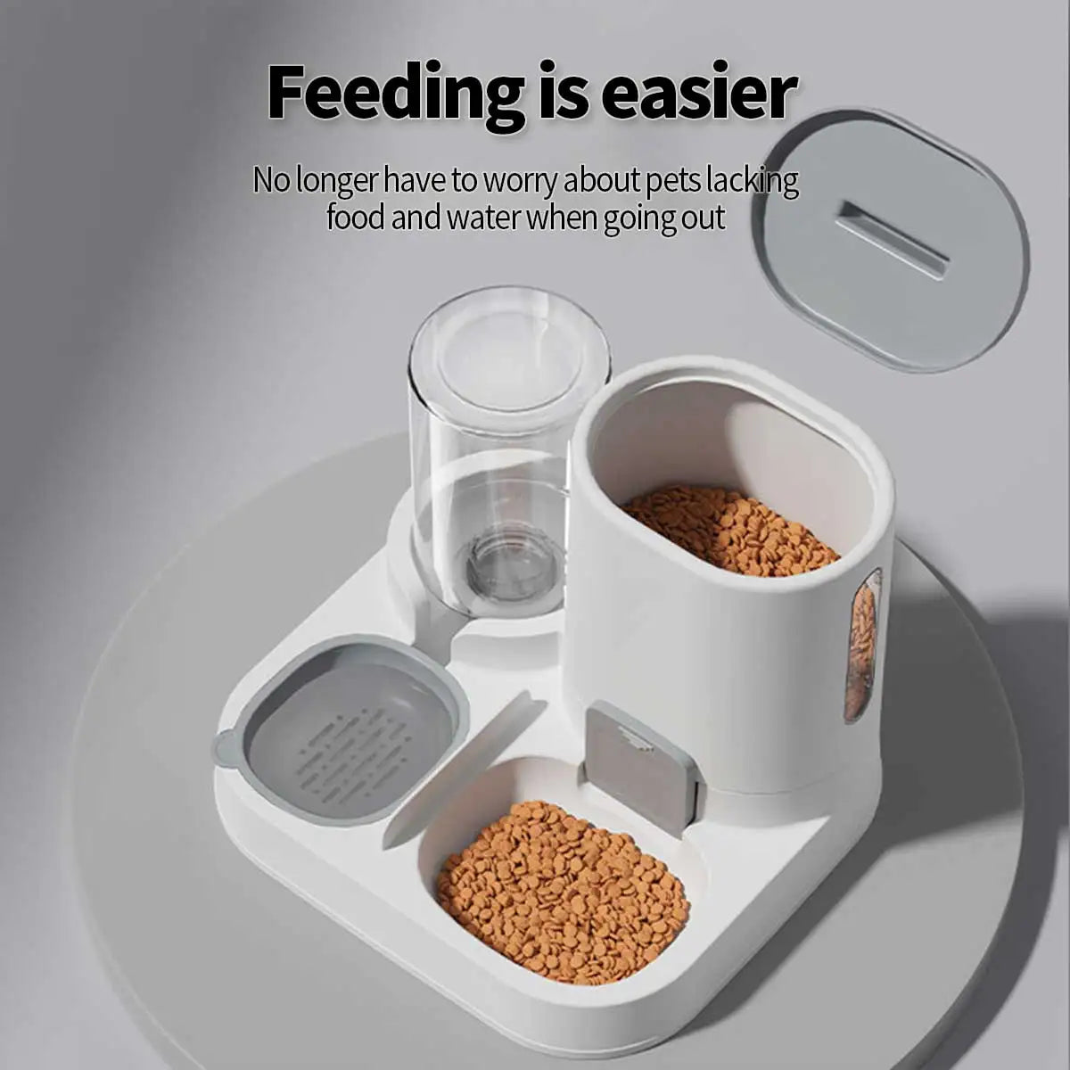 Dual-purpose Drinking and Feeding Unit