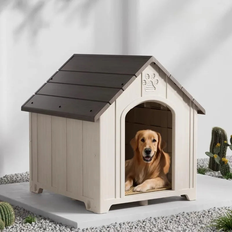 Dog House Outdoor Dogs Kennel Waterproof and Sun-proof