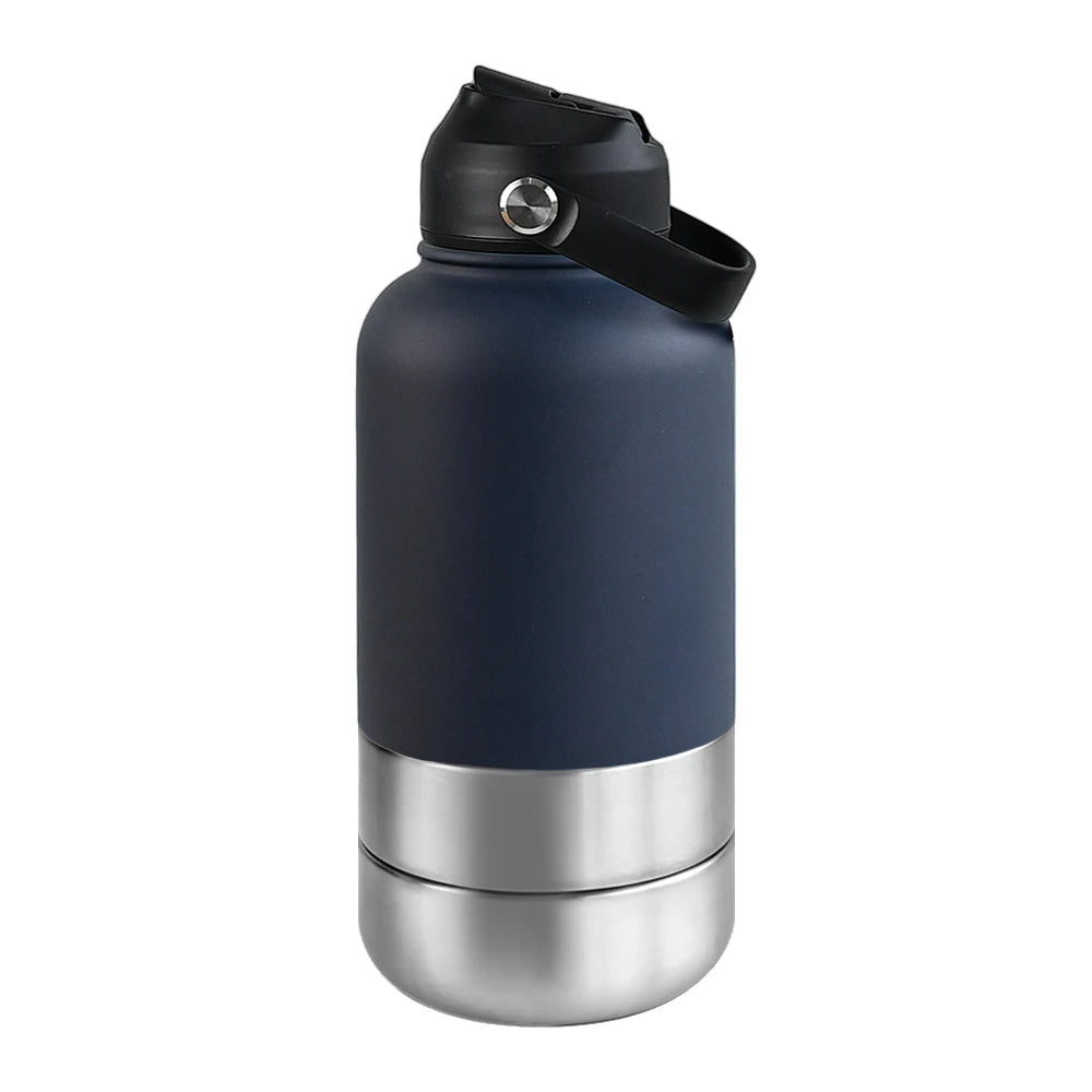 32Oz Portable 3 in 1 Pet Water Bottle